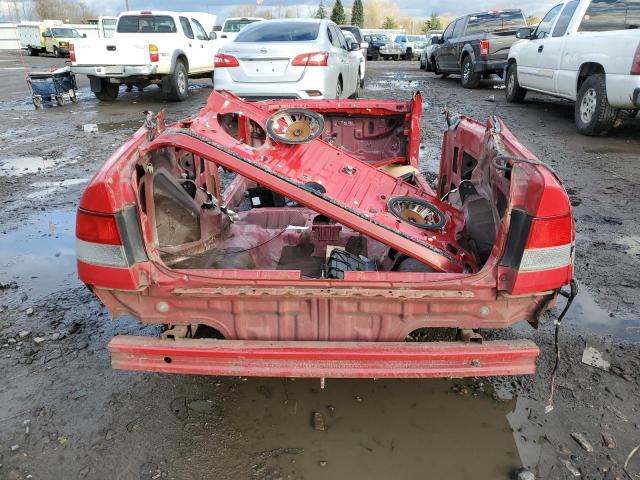 1HGEJ6125YL074645 - 2000 HONDA CIVIC DX RED photo 6