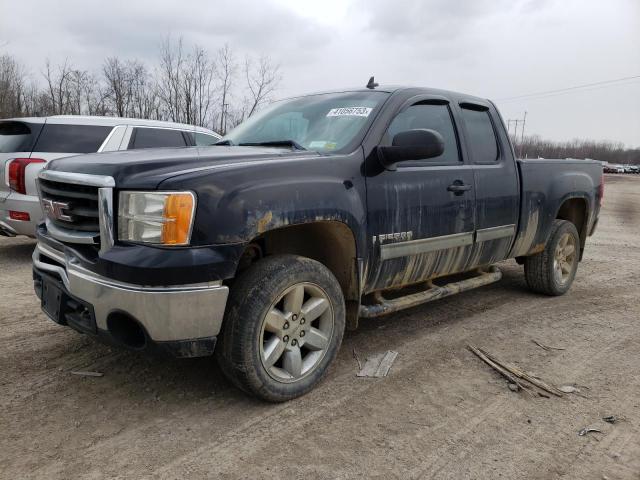 2GTEK290491139368 - 2009 GMC SIERRA K1500 SLE BLACK photo 1