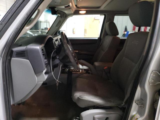 1J8HG48K57C668955 - 2007 JEEP COMMANDER 银色 照片 7