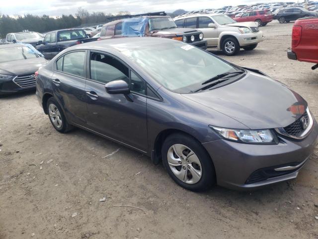 19XFB2F54FE070457 - 2015 HONDA CIVIC LX GRAY photo 4