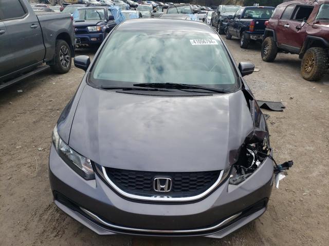 19XFB2F54FE070457 - 2015 HONDA CIVIC LX GRAY photo 5