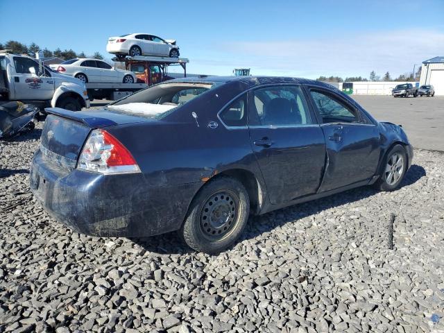 2G1WT58N681219181 - 2008 CHEVROLET IMPALA LT BLUE photo 3