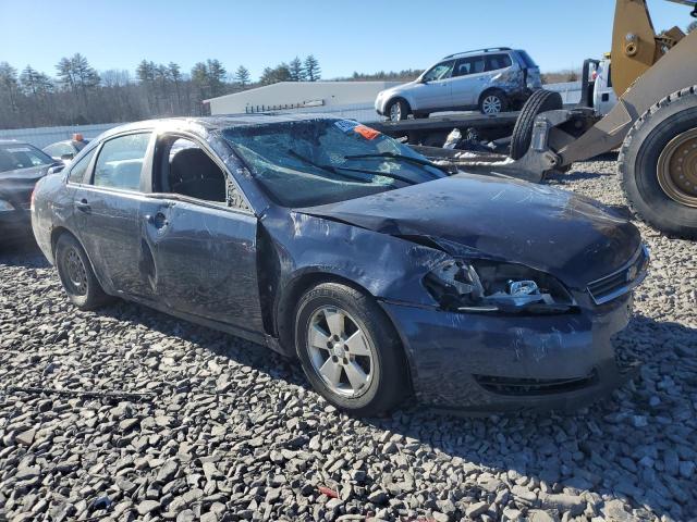 2G1WT58N681219181 - 2008 CHEVROLET IMPALA LT BLUE photo 4