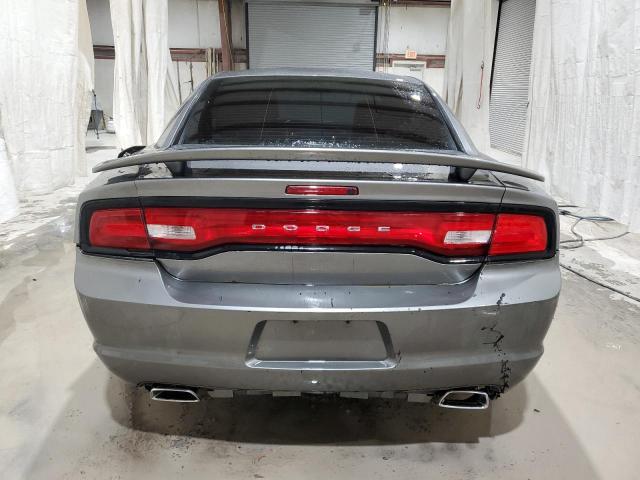 2B3CL3CG2BH607905 - 2011 DODGE CHARGER GRAY photo 6
