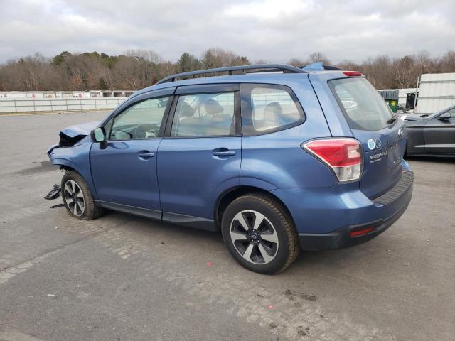 JF2SJABC1HH408802 - 2017 SUBARU FORESTER 2.5I BLUE photo 2