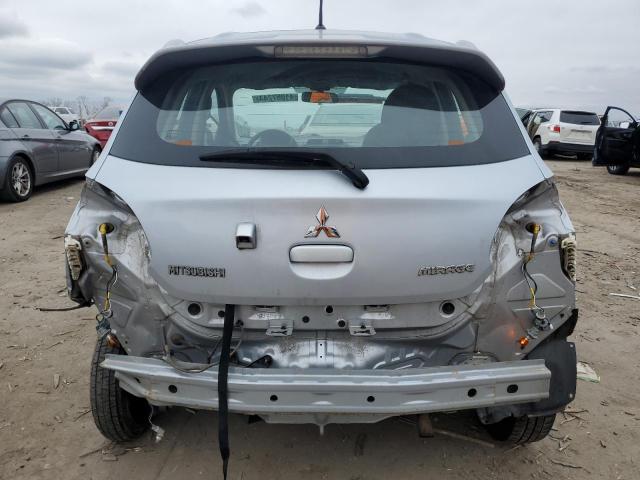 ML32A3HJ7JH009658 - 2018 MITSUBISHI MIRAGE ES SILVER photo 6