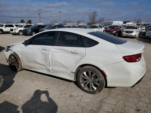 1C3CCCBB0FN706311 - 2015 CHRYSLER 200 S WHITE photo 2