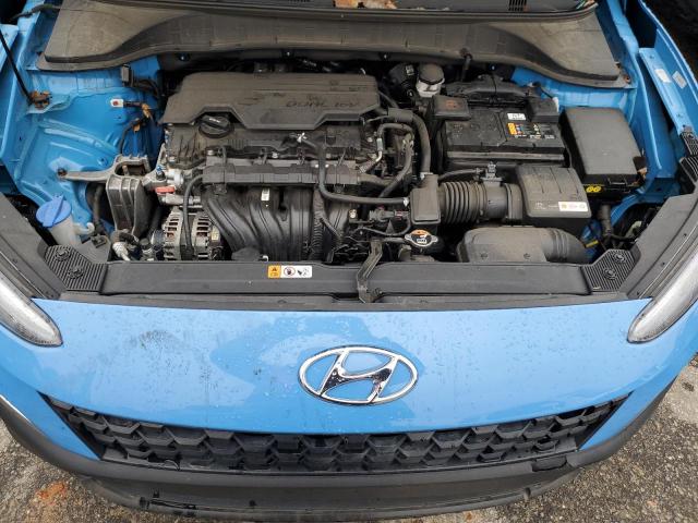 KM8K62AB2NU789010 - 2022 HYUNDAI KONA SEL BLUE photo 11