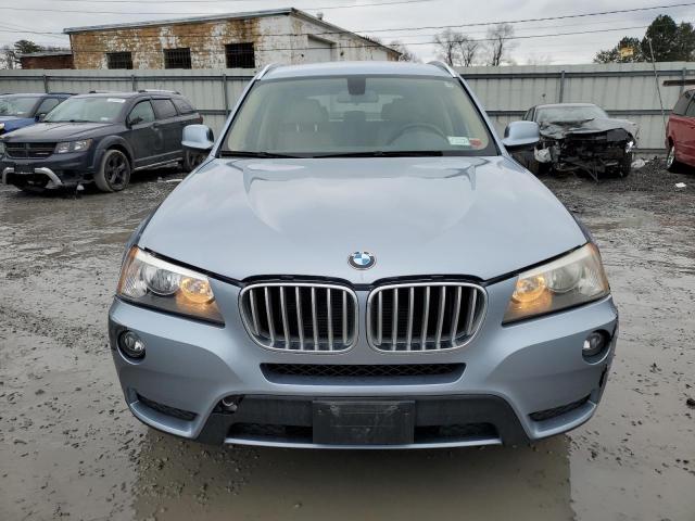 5UXWX9C57D0A12316 - 2013 BMW X3 XDRIVE28I BLUE photo 5