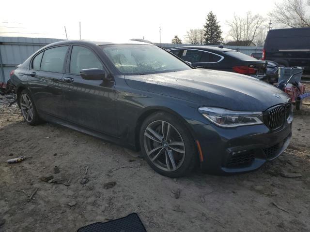 WBA7F2C36HG423342 - 2017 BMW 750 XI BLUE photo 4