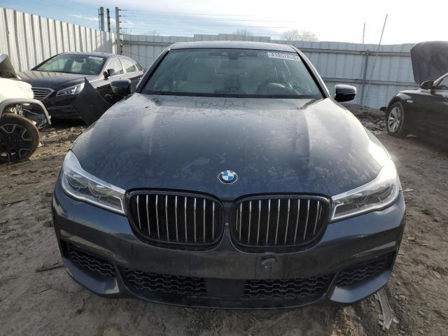 WBA7F2C36HG423342 - 2017 BMW 750 XI BLUE photo 5