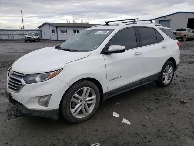 2GNAXWEX6J6247614 - 2018 CHEVROLET EQUINOX PREMIER WHITE photo 1