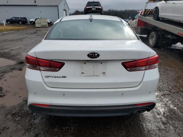 5XXGT4L36JG213649 - 2018 KIA OPTIMA LX WHITE photo 6