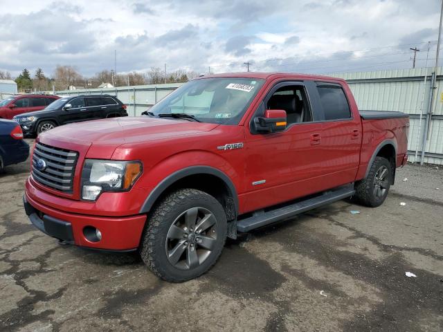 1FTFW1ET1CFB91754 - 2012 FORD F150 SUPER RED photo 1