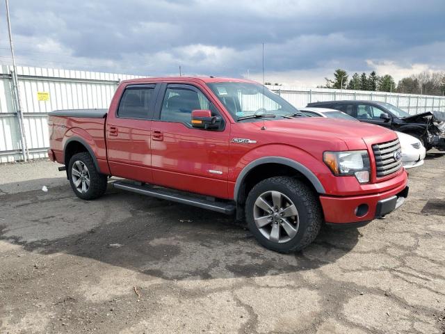 1FTFW1ET1CFB91754 - 2012 FORD F150 SUPER RED photo 4
