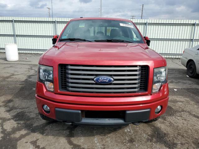 1FTFW1ET1CFB91754 - 2012 FORD F150 SUPER RED photo 5
