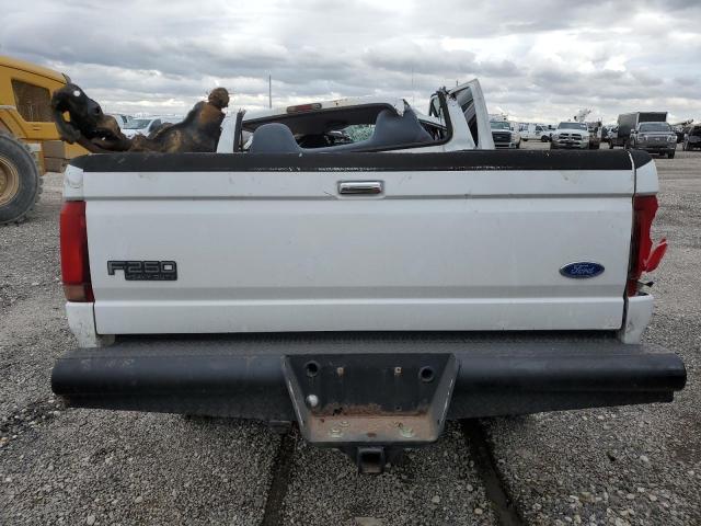 1FTHW26F1VED12640 - 1997 FORD F250 WHITE photo 6