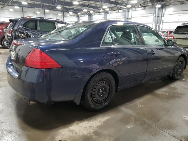 1HGCM56347A039292 - 2007 HONDA ACCORD SE BLUE photo 3