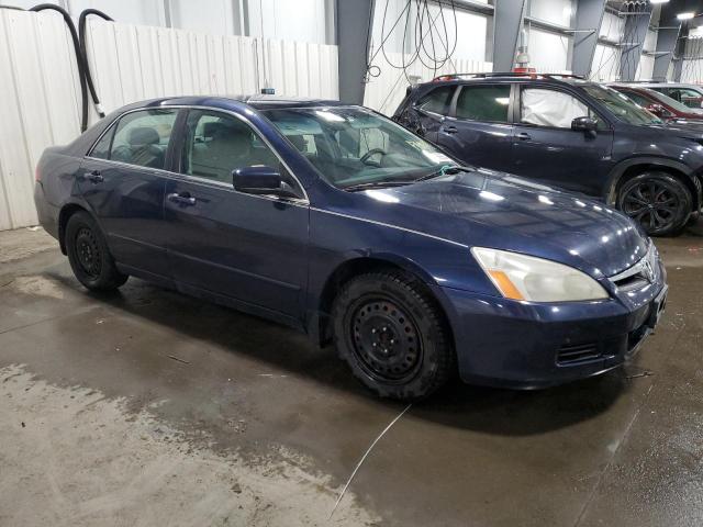 1HGCM56347A039292 - 2007 HONDA ACCORD SE BLUE photo 4