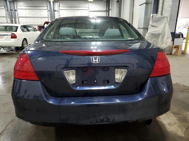 1HGCM56347A039292 - 2007 HONDA ACCORD SE BLUE photo 6