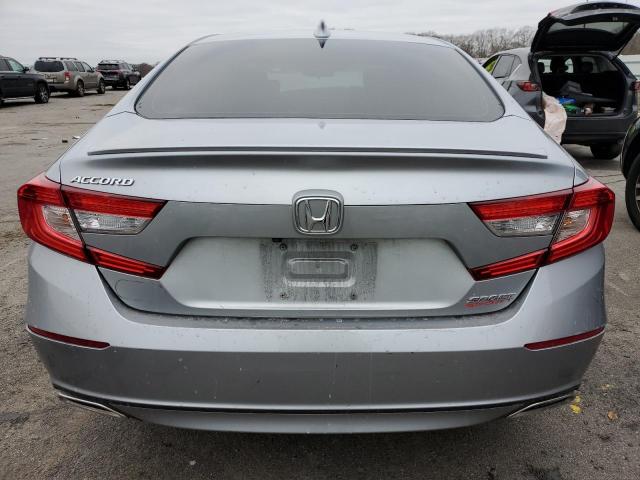 1HGCV1F31JA208570 - 2018 HONDA ACCORD SPORT SILVER photo 6