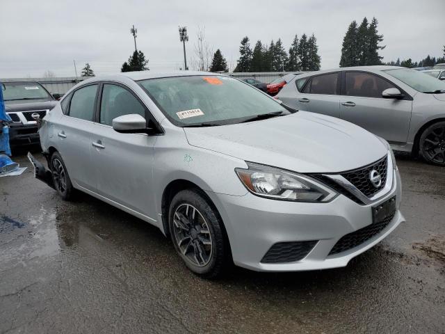 3N1AB7AP8GY277730 - 2016 NISSAN SENTRA S SILVER photo 4