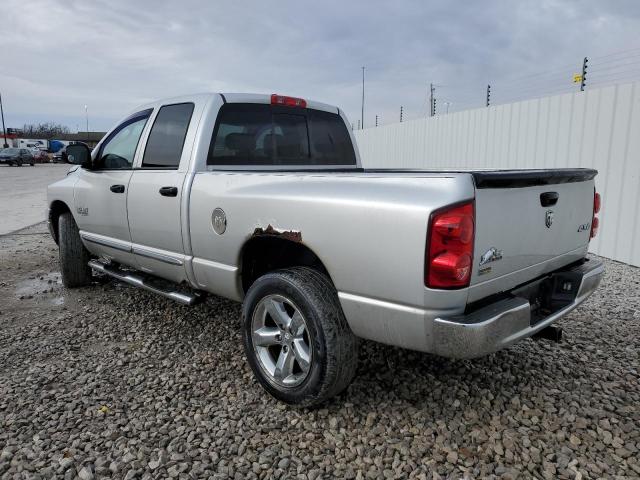 1D7HU18N28S621372 - 2008 DODGE RAM 1500 ST SILVER photo 2