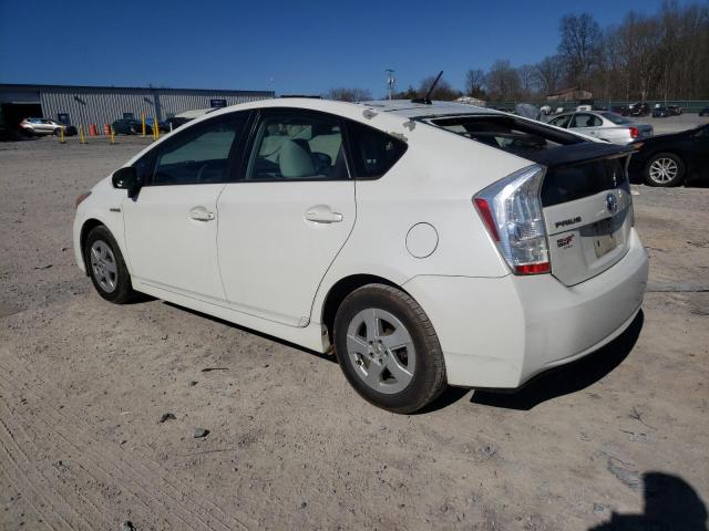 JTDKN3DU7A0030381 - 2010 TOYOTA PRIUS WHITE photo 2