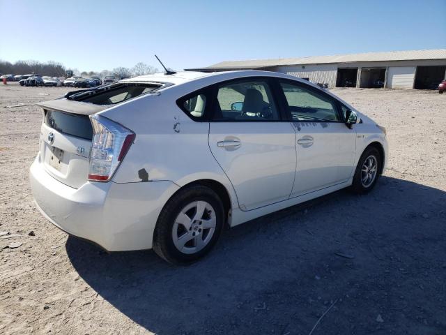 JTDKN3DU7A0030381 - 2010 TOYOTA PRIUS WHITE photo 3