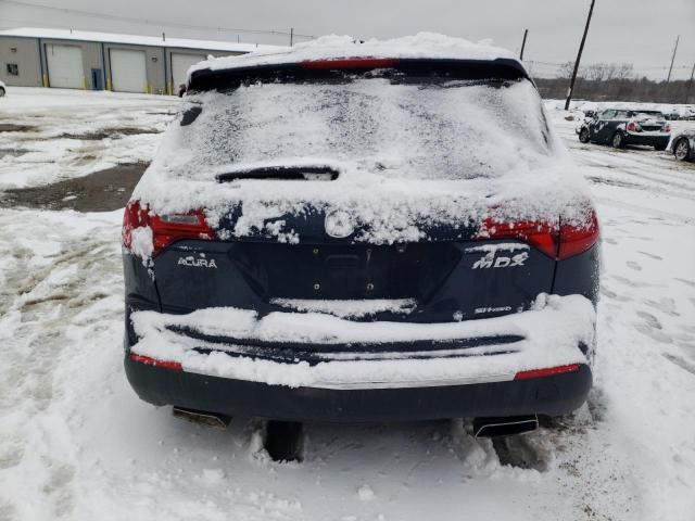 2HNYD2H40BH517107 - 2011 ACURA MDX TECHNOLOGY 蓝色 照片 6