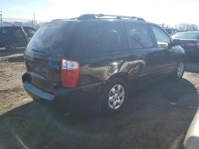 KNDMB233186262907 - 2008 KIA SEDONA EX BLACK photo 3