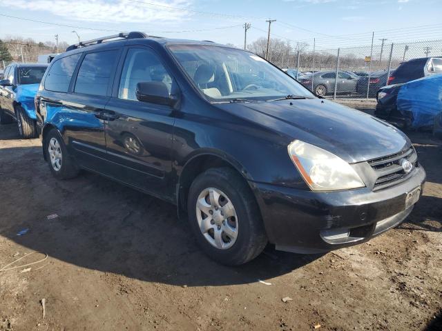 KNDMB233186262907 - 2008 KIA SEDONA EX BLACK photo 4