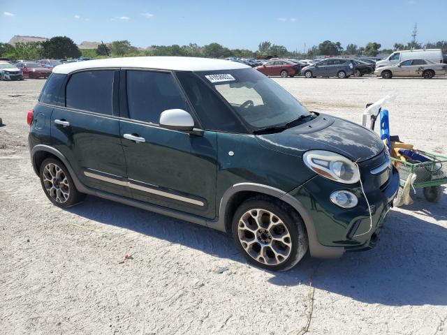 ZFBCFADHXEZ016780 - 2014 FIAT 500L TREKKING GREEN photo 4