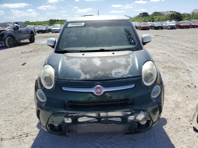 ZFBCFADHXEZ016780 - 2014 FIAT 500L TREKKING GREEN photo 5