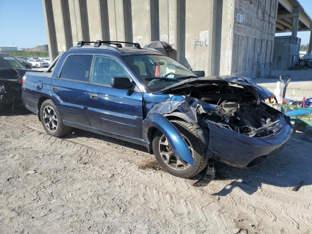 4S4BT62C236115514 - 2003 SUBARU BAJA SPORT BLUE photo 4