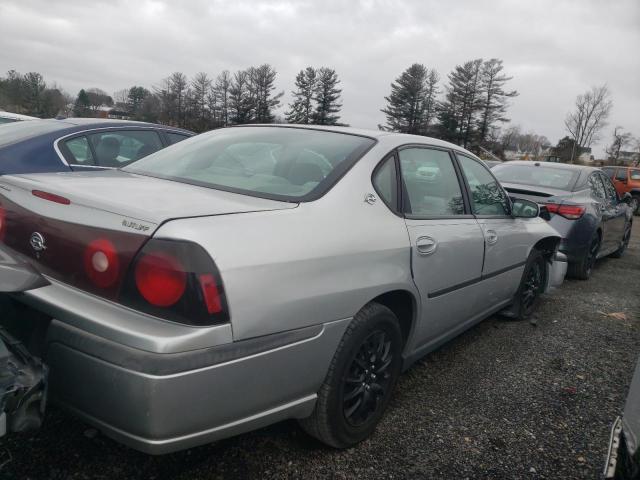 2G1WF55E729306074 - 2002 CHEVROLET IMPALA SILVER photo 4