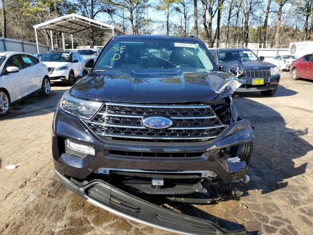 1FMSK7DH5MGA57119 - 2021 FORD EXPLORER XLT BLACK photo 5