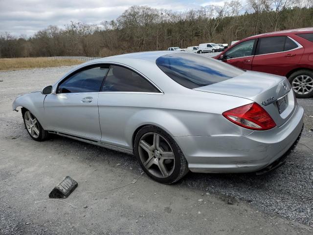 WDDEJ71X68A014584 - 2008 MERCEDES-BENZ CL 550 SILVER photo 2