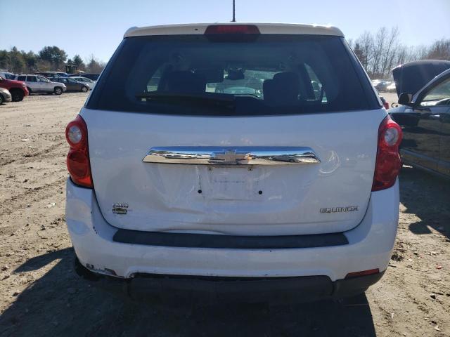 2GNFLEEK3F6432758 - 2015 CHEVROLET EQUINOX LS WHITE photo 6