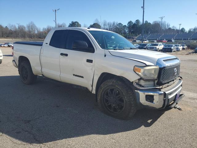 5TFRY5F10EX152680 - 2014 TOYOTA TUNDRA DOUBLE CAB SR/SR5 WHITE photo 4