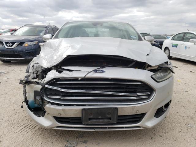 3FA6P0LU6GR329709 - 2016 FORD FUSION SE HYBRID SILVER photo 5