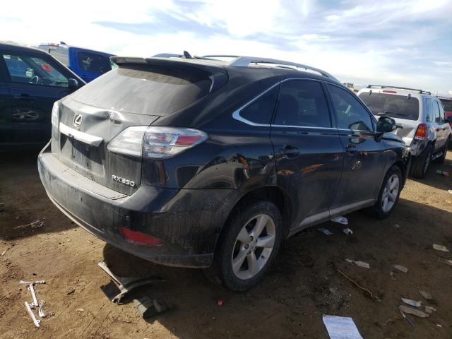 2T2BK1BA6CC140509 - 2012 LEXUS RX 350 BLACK photo 3