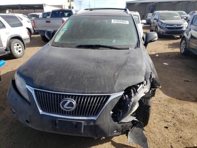 2T2BK1BA6CC140509 - 2012 LEXUS RX 350 BLACK photo 5