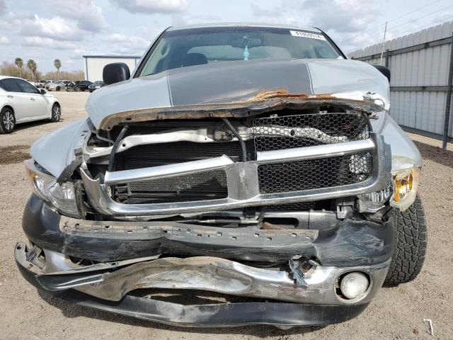 3D7HA18Z82G207278 - 2002 DODGE RAM 1500 SILVER photo 5