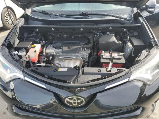 2T3RFREVXHW672704 - 2017 TOYOTA RAV4 XLE BLACK photo 11