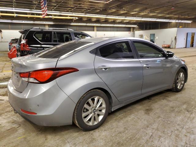 KMHDH4AE5FU424783 - 2015 HYUNDAI ELANTRA SE GRAY photo 3