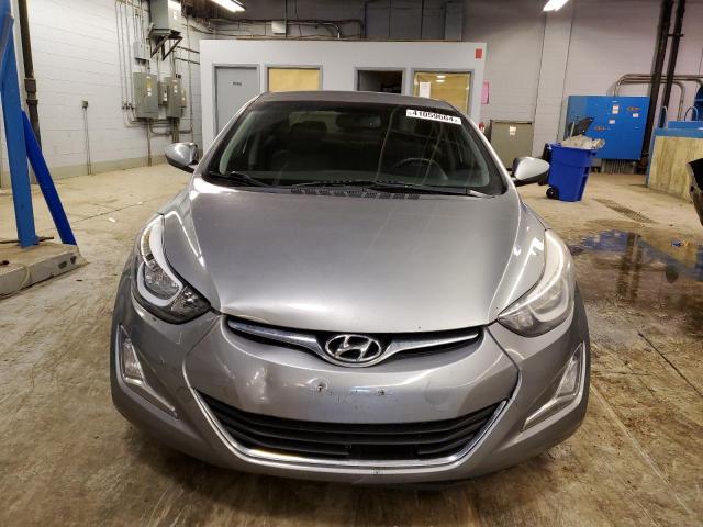 KMHDH4AE5FU424783 - 2015 HYUNDAI ELANTRA SE GRAY photo 5