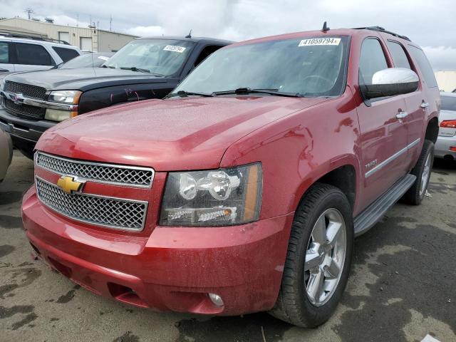 1GNSKCE04CR319602 - 2012 CHEVROLET TAHOE K1500 LTZ RED photo 1