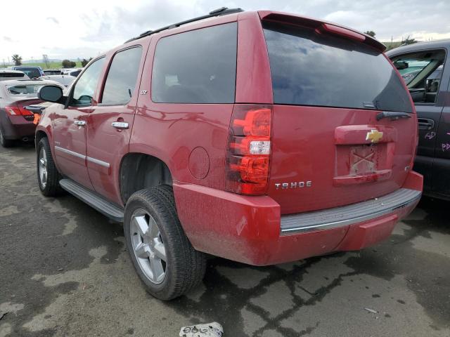 1GNSKCE04CR319602 - 2012 CHEVROLET TAHOE K1500 LTZ RED photo 2