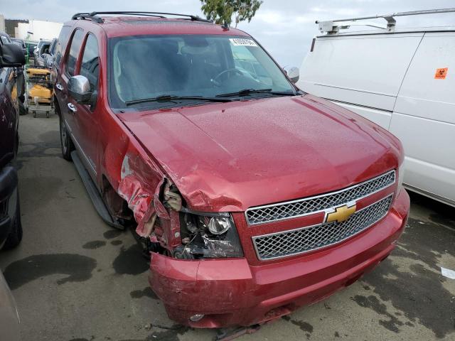 1GNSKCE04CR319602 - 2012 CHEVROLET TAHOE K1500 LTZ RED photo 4